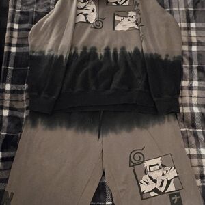 Naruto Themed Sweatshirt/Sweatpants Set